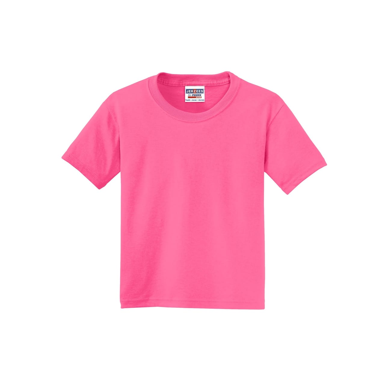 JERZEES® Dri-Power® Neon Youth 50/50 Cotton/Poly T-Shirt